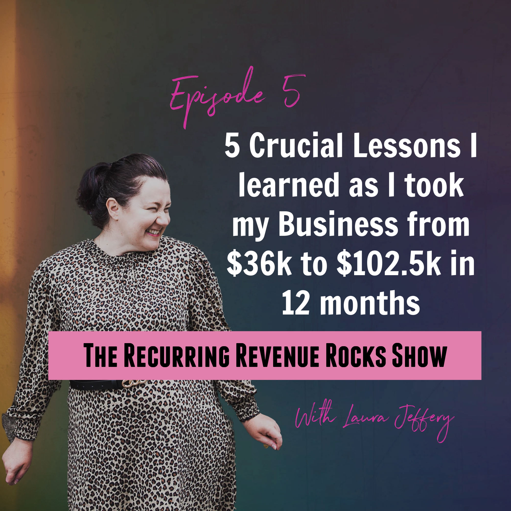 5 Lessons I learned taking my Business from $36k to $102.5k in 12 months